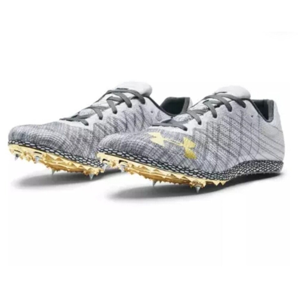 Under Armour Track Sneakers Men's UA HOVR Shakedown Mens Size 8 Gray 3022515-105